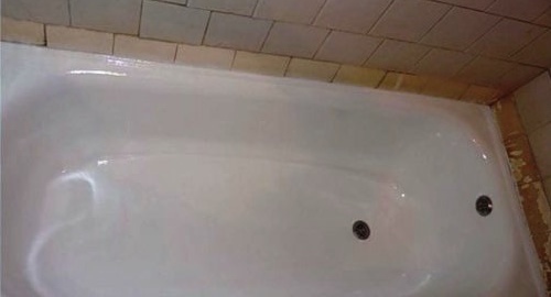 Реставрация ванны жидким акрилом | Тургеневская
